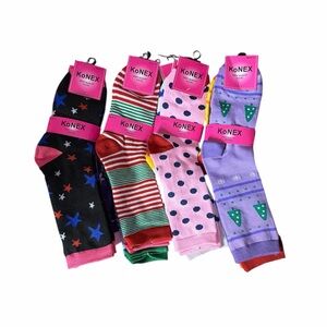 Konex Colorful Patterned Socks Set